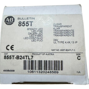 Allen Bradley 855t-b24tl7 70 Mm Stack Lights