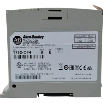 Micrologix 1762-of4 Módulo De Salida Analógica De 4 Canales