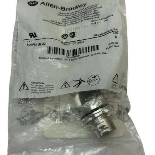 Allen-bradley 800fm-sl32 Conmutador Selector Enclavamiento -