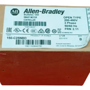 Allen-bradley 150-c25nbd Smc-3 Ser B Suave Arranque