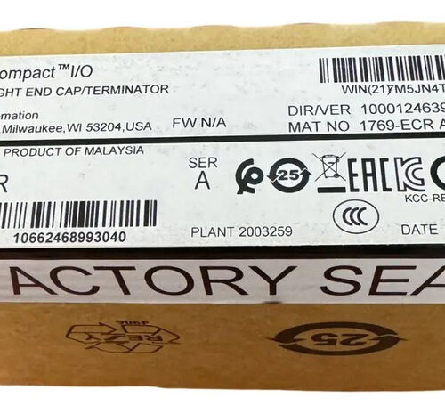 1769-ecr Allen Bradley Terminador Derecho Compactlogix