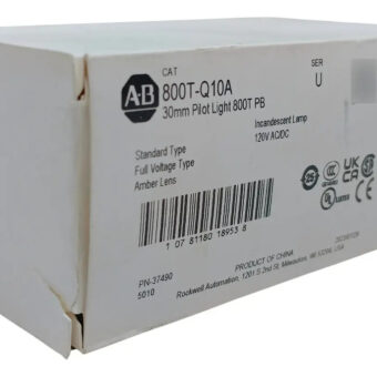 800t-q10a Allen-bradley Luz Piloto Ambar 120vac