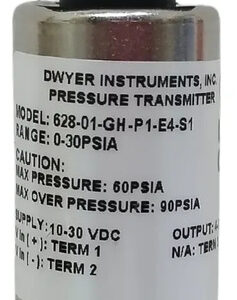 Dwyer Transductor De Presión 628-01-gh-p1-e4-s1