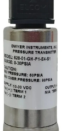 Dwyer Transductor De Presión 628-01-gh-p1-e4-s1