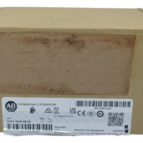 1769-l16er-bb1b Allen-bradley Compact Logix 384kb Controller