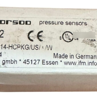Efector 500 Pk6522 Sensors Pressure