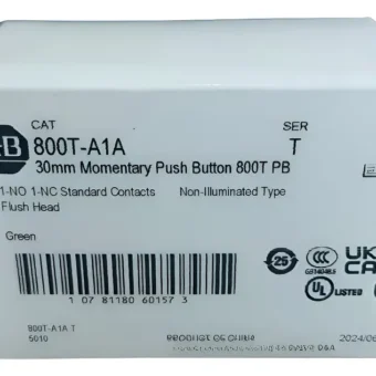 800t-a1a Allen Bradley Boton Pulsador Verde