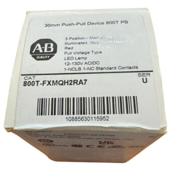 Allen Bradley 800t-fxmqh2ra7 Ser. U