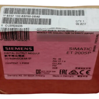 6es7 132-6bf00-0ba0 Siemens Simatic Et200sp Otuput Moduler
