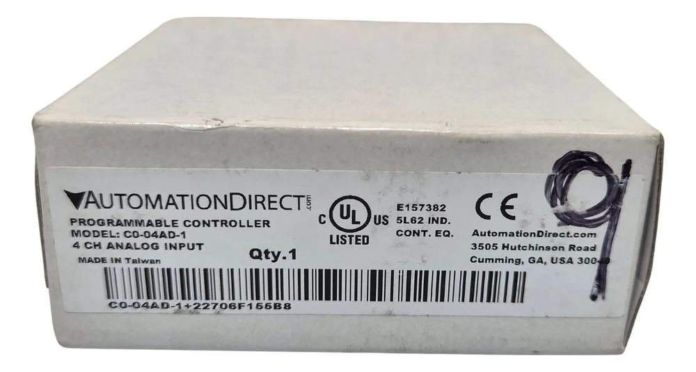 Automation Direct C0-04ad-1 Click Analog Input Module 4-ch - Imagen 2