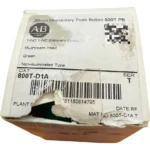 Allen-bradley 800t-d1a Boton Operador 1na-1nc Hongo Verde Verde