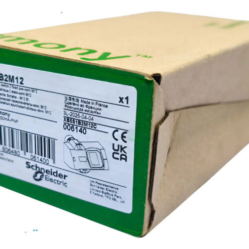 Schneider Electric Interruptor Biometrico Xb5s1b2m12 Gris Oscuro