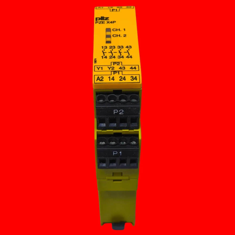 Pze-x4p-24 Pilz Safety Relay Pze X4p 24vdc 777585 - Imagen 5