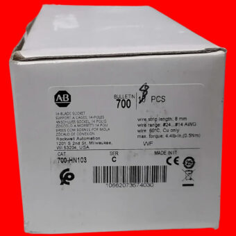 Base Para Relevador Allen Bradley 700-hn103 Serie C 8pcs