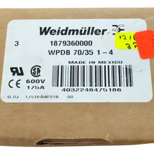Weidmuller 1879360000 Wpdb 70/35 1-4 Beige