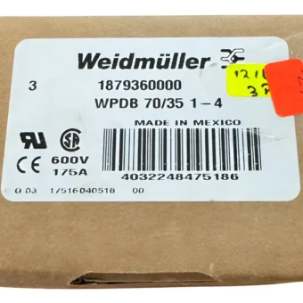 Weidmuller 1879360000 Wpdb 70/35 1-4 Beige