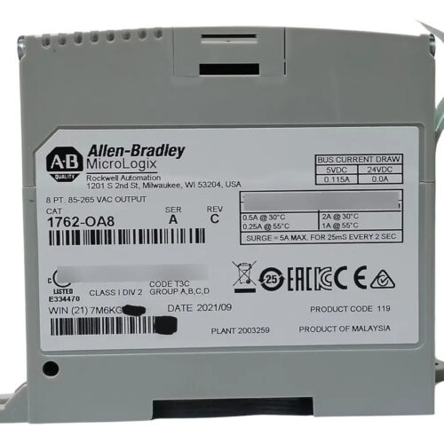 Allen Bradley 1762-oa8 Módulo De Expansión Micrologix 8 Out