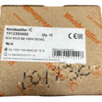 Clema  Weidmuller Portafusible Led Wsi6 60-150v 1012300000