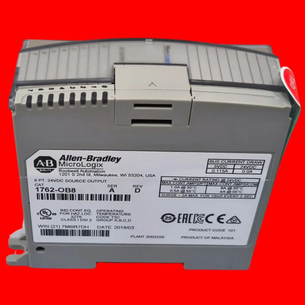 1762-ob8 Micrologix Allen Bradley ( Caja Rayada ) - Imagen 4