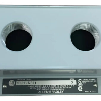 Allen-bradley 800h-np31 Cubierta Gabinete. Gris