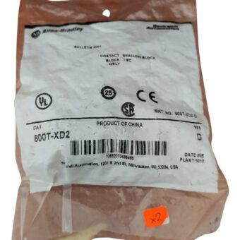 Allen Bradley 800t-xd2 Ser. D