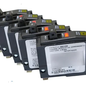 Fusible Industrial Square D Qo130 Lote De 5 Piezas