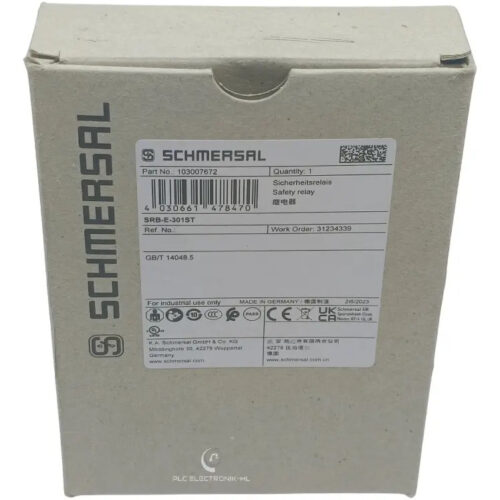 Schmersal 103007672 Srb-e-301st Rele De Seguridad