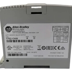 Allen Bradley 1762-ow8 Modulo Sin Tapa