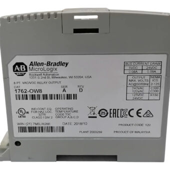 Allen Bradley 1762-ow8  Modulo Sin Tapa