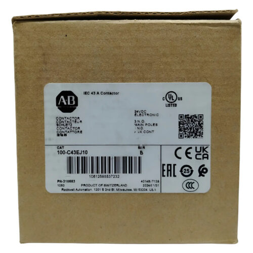 Allen Bradley 100-c43ej10 Contactor Trifasico