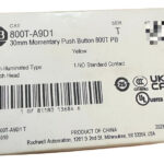 800t-a9d1 Allen Bradley Pulsador Amarillo Amarillo