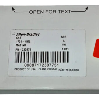 1734-4iol Interface, Io Link, Distributed I/o, 4-point
