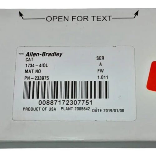1734-4iol Interface, Io Link, Distributed I/o, 4-point