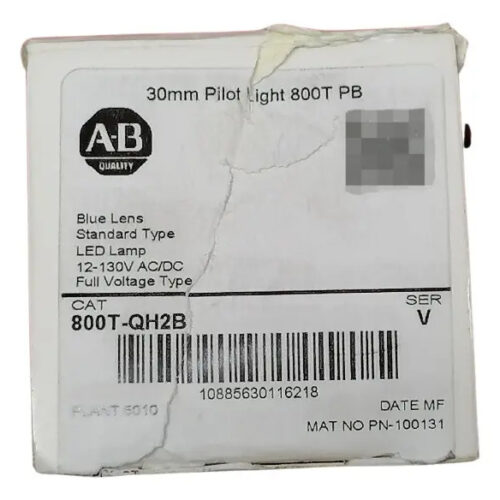 800t-qh2b Allen Bradley Pilot Light 12-130v Ac/dc Blue