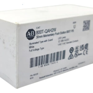 Push Button Allen Bradley 800t-qah2w Blanco