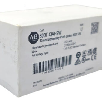 Push Button Allen Bradley 800t-qah2w Blanco