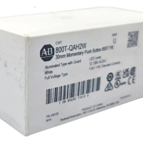 Push Button Allen Bradley 800t-qah2w Blanco