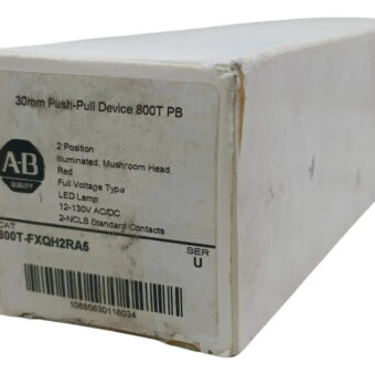 Allen Bradley 800t-fxqh2ra5 Pulsador 30 Mm Red