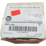 Allen Bradley 800t-a7a Pulsador, Al Ras Cabeza, Azul, 30mm, Azul