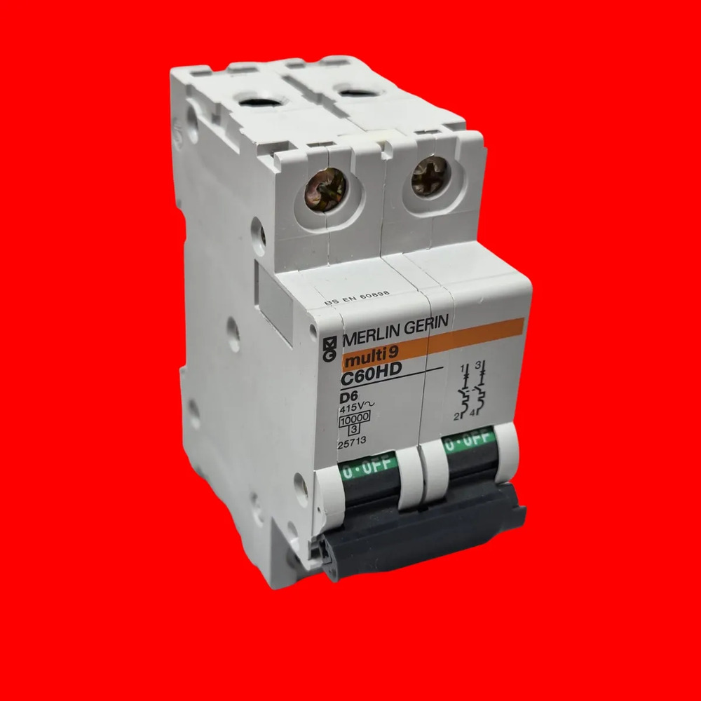Merlin Gerin Multi 9 C60h D6 Disyuntor De Circuito - Imagen 4