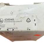 Ifm  Id0049  Detector Inductivo Idc2050baboa/sl/ls100-fk