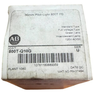Allen Bradley 800t-q10g Luz Piloto Serie 800tq10g