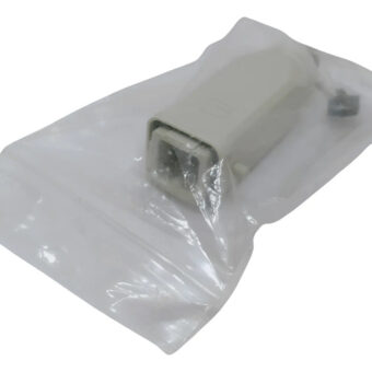 Harting 473-1203 Conector De Potencia Macho De 3 Vias  Beige