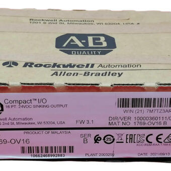 Allen Bradley Compactlogix 1769-ov16