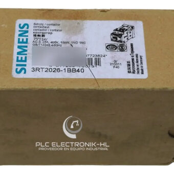 3rt2026-1bb40 Siemens Contactor 25amps B-24vdc