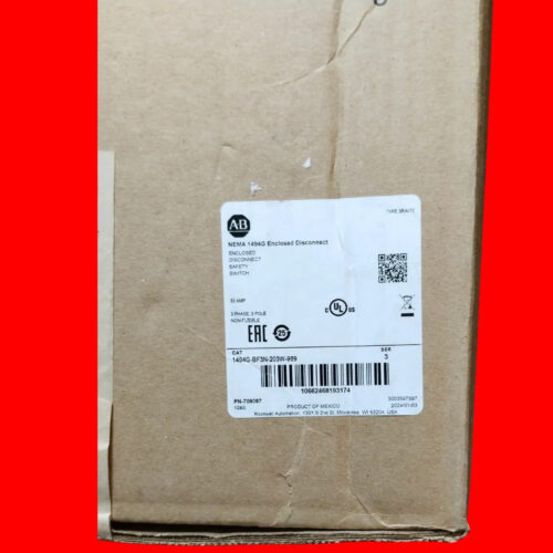 Allen Bradley 1494g-bf3n-203w-989 Interruptor De Desconexión