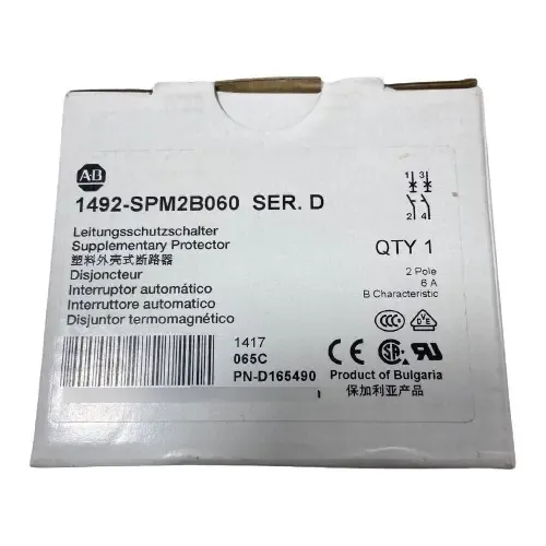 Allen Bradley 1492-spm2b060 2 Polo 6 Amp