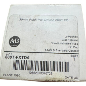Nuevo En Caja Allen Bradley Pulsador 800t-fxtd4 Serie T Rojo