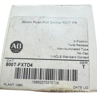 Nuevo En Caja Allen Bradley Pulsador 800t-fxtd4 Serie T Rojo