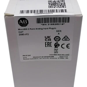 Allen-bradley 2080-if2 Entrada Analógica Unipolar